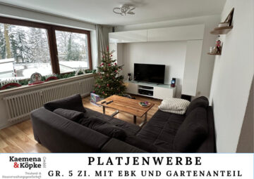 Zum 01.04.26: Große 5 Zi. über 2 Ebenen mit Wannenbad und Gartenanteil, 27721 Ritterhude, Wohnung