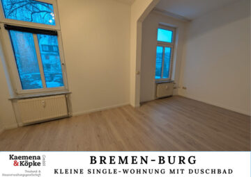 RENOVIERTES Single-Appartement mit EBK, 28719 Bremen, Erdgeschosswohnung